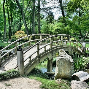 petit pont de jardin