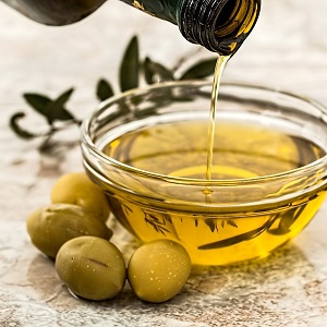 bol d'huile d'olive