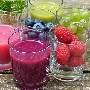 fruits et smoothies
